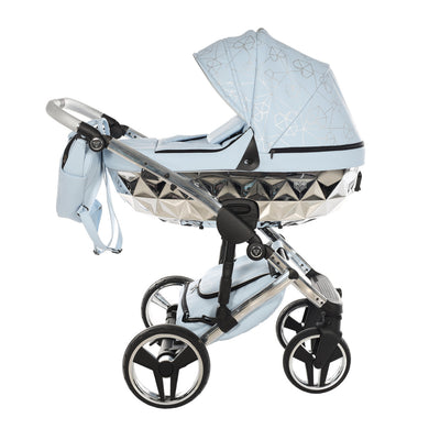 JUNAMA HEART BLUE - 3IN1 (INCLUDES CAR SEAT)