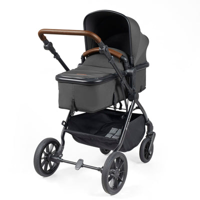 Ex Display Ickle Bubba - Cosmo 2 in 1 Pushchair Set - Graphite/Tan