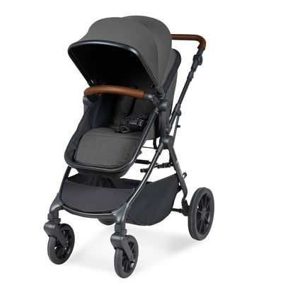 Ex Display Ickle Bubba - Cosmo 2 in 1 Pushchair Set - Graphite/Tan