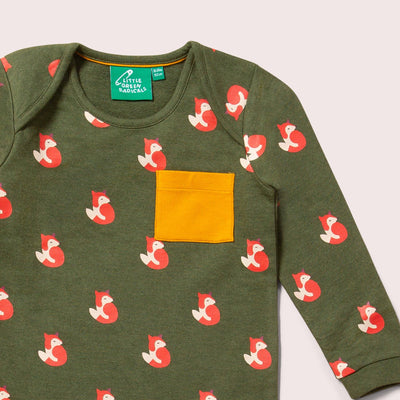 Little Green Radicals - Little Fox Organic T-Shirt & Jogger Playset