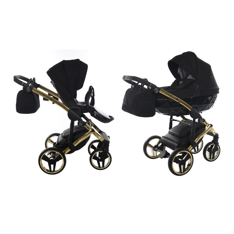 JUNAMA DIAMOND S LINE BLACK  GOLD - 2IN1