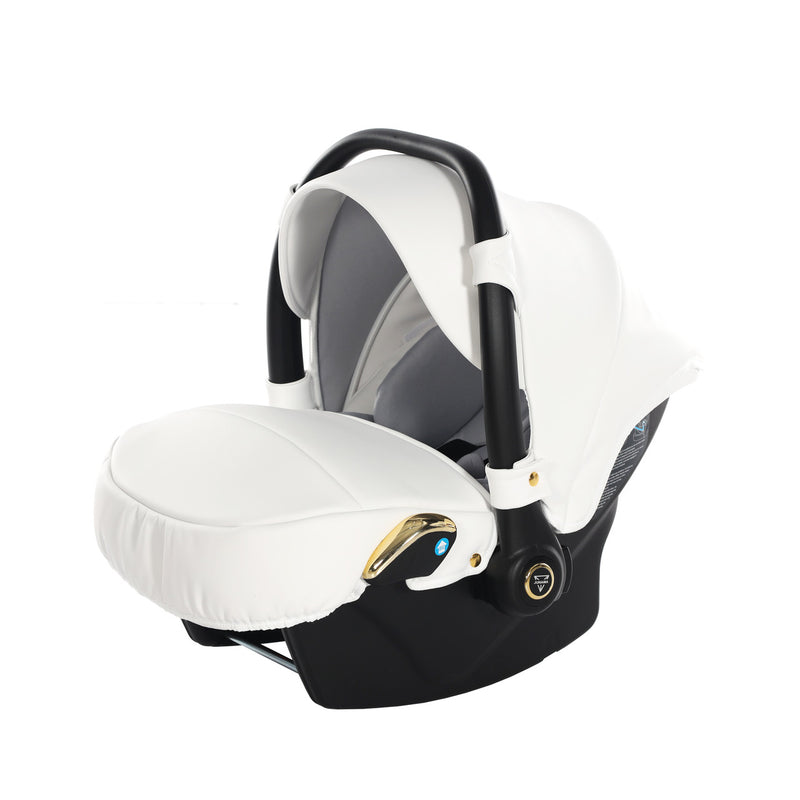 JUNAMA FLUO INDIVIDUAL MIRROR WHITE GOLD DUO SLIM - 3IN1 (INCLUDES 2 X CAR SEAT)