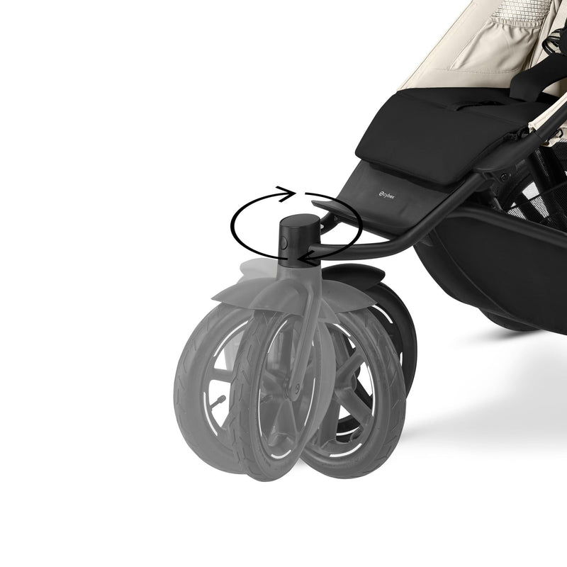 Cybex Avi Spin Stroller Bundle | Seashell Beige