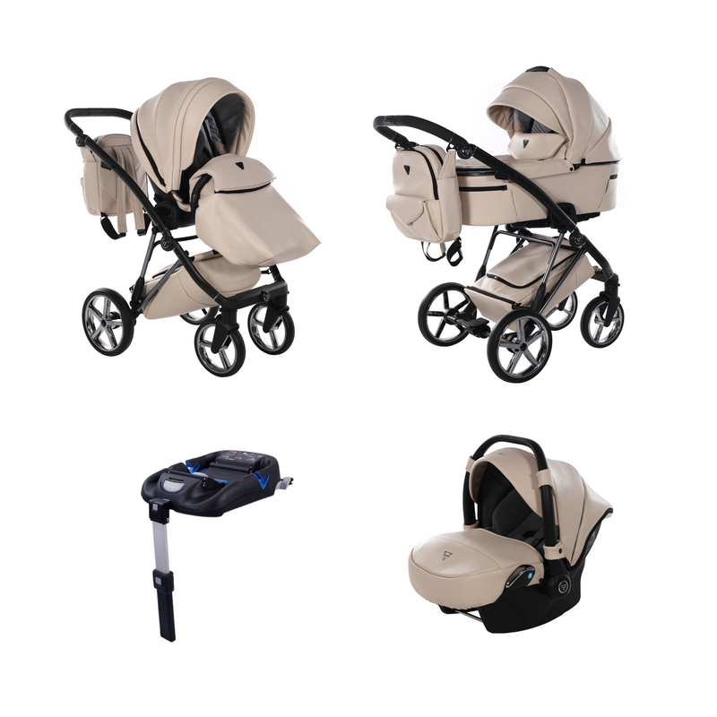 JUNAMA AIR PREMIUM NUDE - 4IN1 (INCLUDES CAR SEAT & ISOFIX BASE)