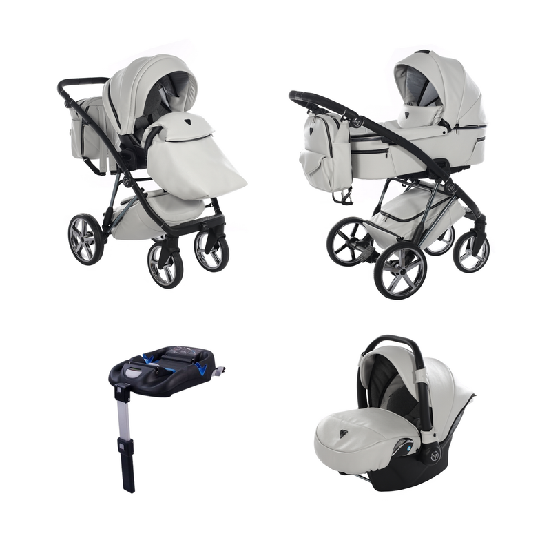 JUNAMA AIR PREMIUM PEBBLE - 4IN1 (INCLUDES CAR SEAT & ISOFIX BASE)