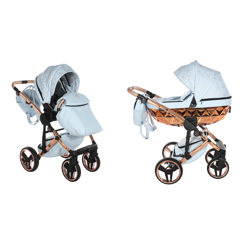 JUNAMA HEART BABY BLUE - 2IN1