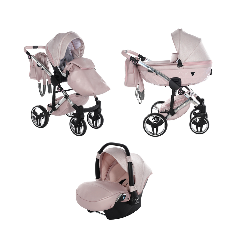 JUNAMA DOLCE PINK - 3IN1 (INCLUDES CAR SEAT)