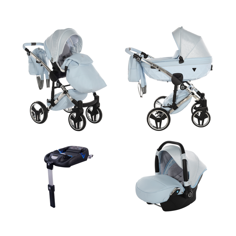 JUNAMA DOLCE BLUE - 4IN1 (INCLUDES CAR SEAT & ISOFIX BASE)