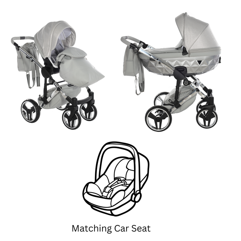 JUNAMA DOLCE SILVER - 3IN1 (INCLUDES CAR SEAT)