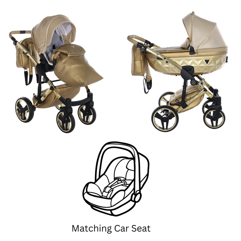 JUNAMA DOLCE GOLD - 3IN1 (INCLUDES CAR SEAT)