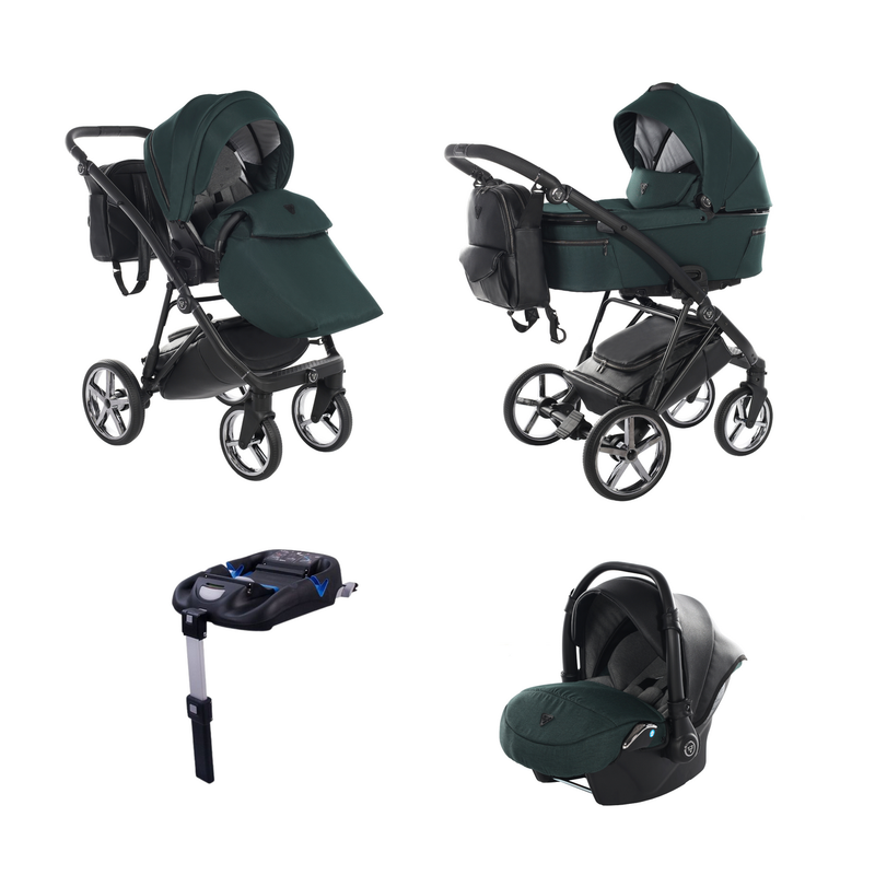 JUNAMA AIR GREEN - 4IN1 (INCLUDES CAR SEAT & ISOFIX BASE)