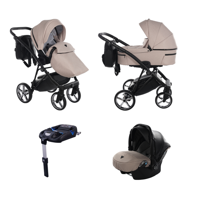 JUNAMA AIR CREAM - 4IN1 (INCLUDES CAR SEAT & ISOFIX BASE)