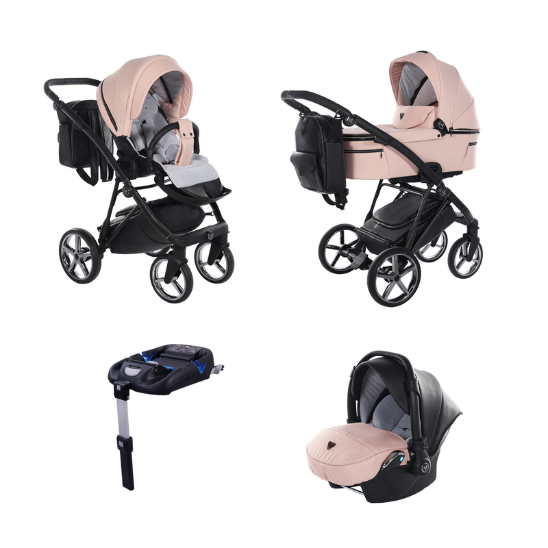 JUNAMA AIR PINK - 4IN1 (INCLUDES CAR SEAT & ISOFIX BASE)