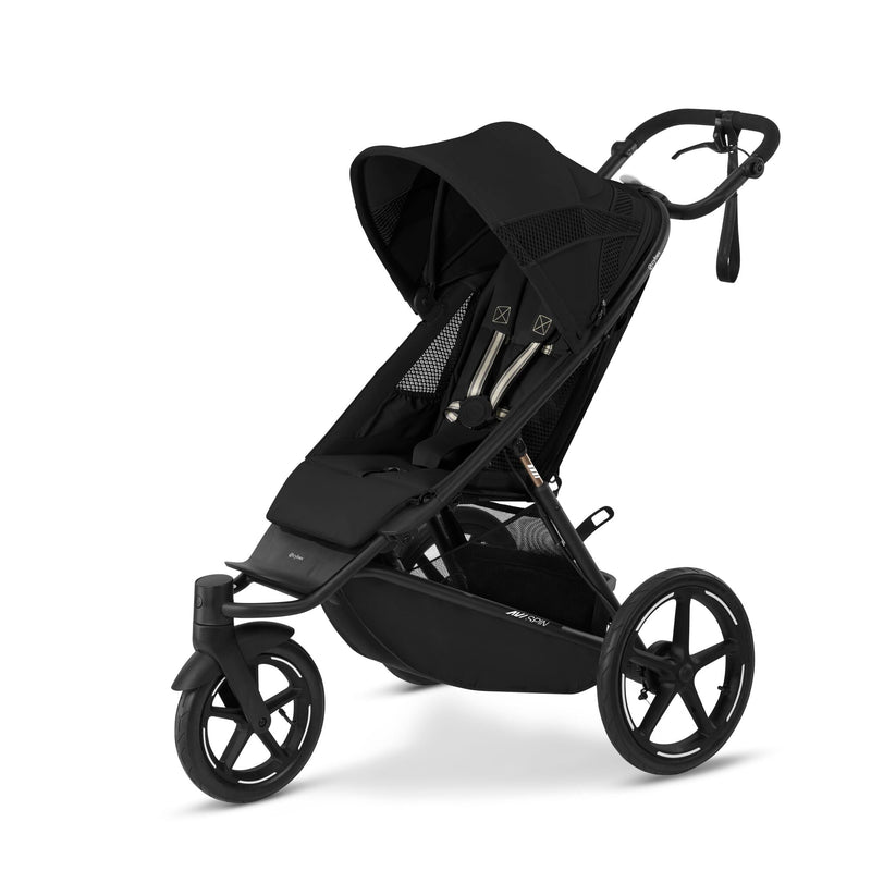 Cybex Avi Spin Stroller & Cloud G Bundle | Moon Black