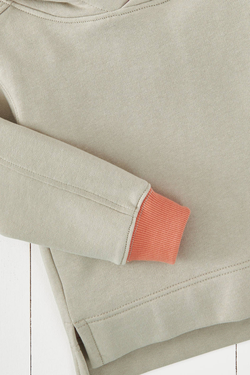Grass & Air - Geothermal Grey Kids Hoodie