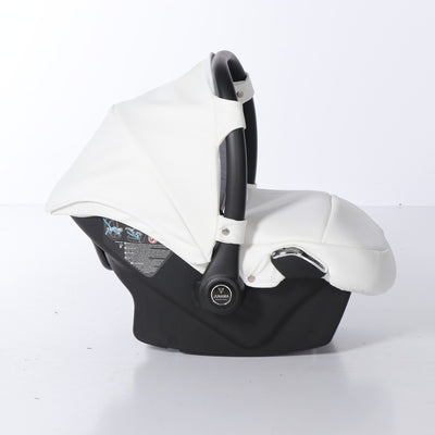 JUNAMA FLUO INDIVIDUAL WHITE SILVER - 3IN1 (INCLUDES CAR SEAT)