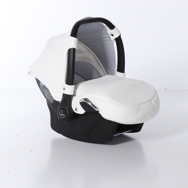 JUNAMA FLUO INDIVIDUAL WHITE SILVER CAR SEAT