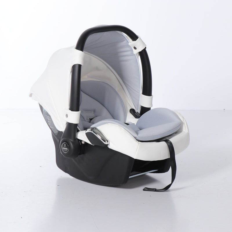 JUNAMA FLUO INDIVIDUAL WHITE SILVER CAR SEAT