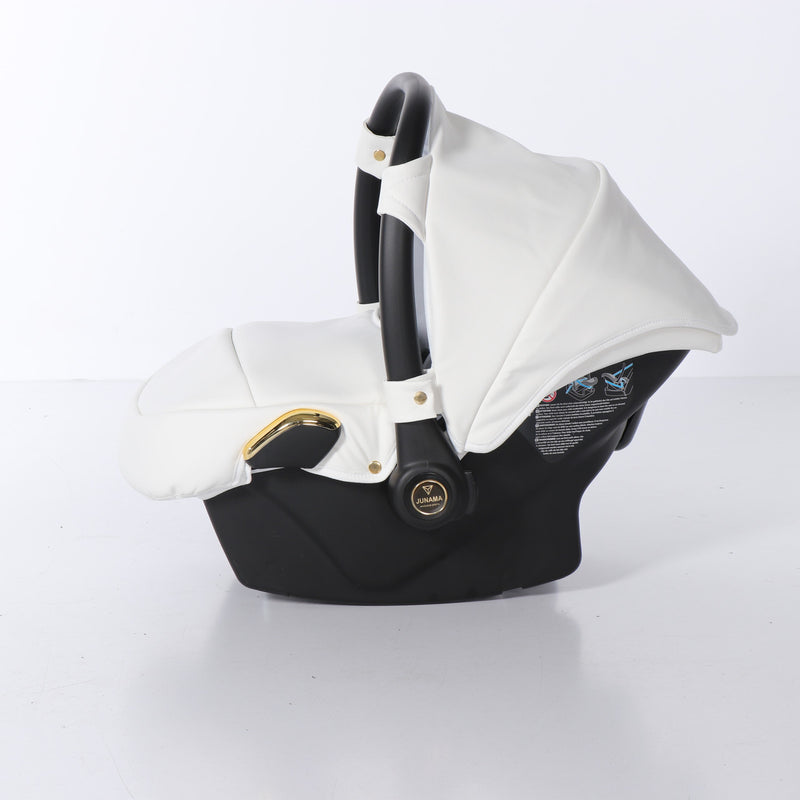 JUNAMA FLUO INDIVIDUAL MIRROR WHITE GOLD - 3IN1 (INCLUDES CAR SEAT)