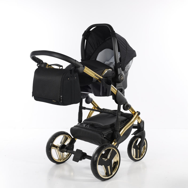 JUNAMA DIAMOND S LINE BLACK GOLD - 3IN1 (INCLUDES CAR SEAT)