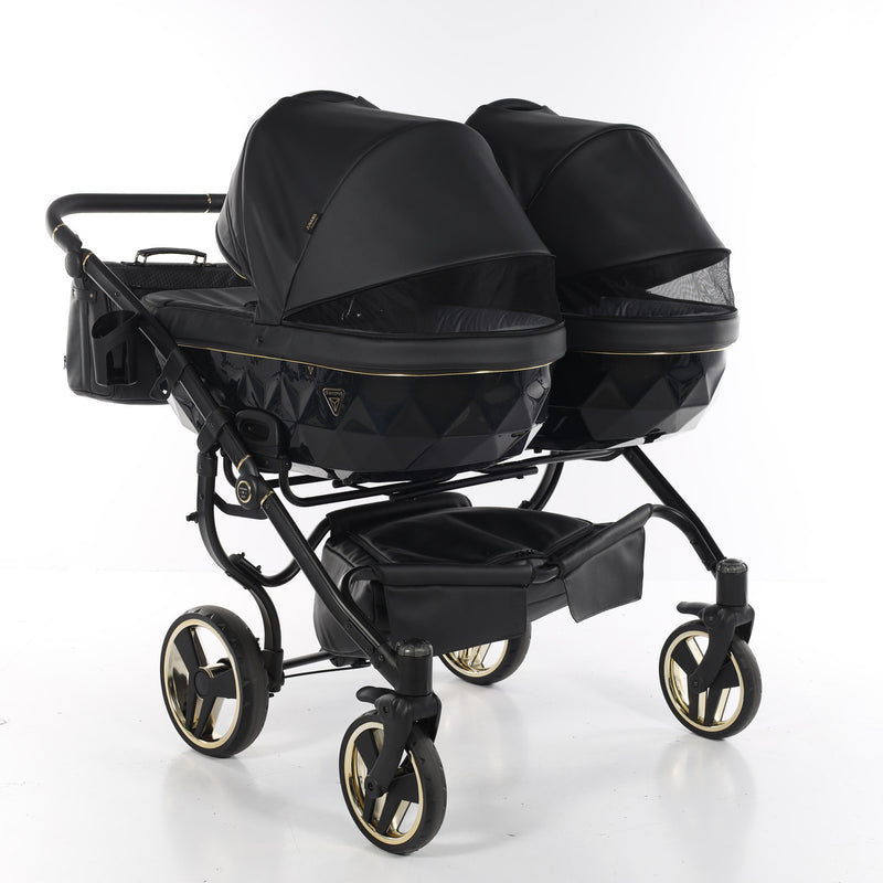 JUNAMA FLUO LINE DUO BLACK - 3IN1 (INCLUDES 2 X CAR SEAT)