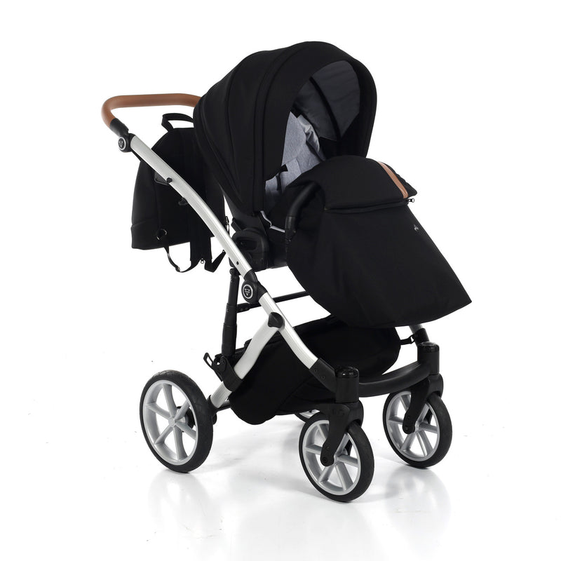 JUNAMA SPACE BLACK - 4IN1 (INCLUDES CAR SEAT & ISOFIX BASE)