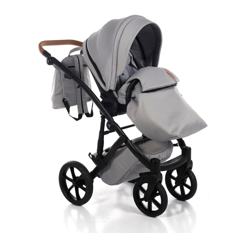 JUNAMA SPACE GREY - 4IN1 (INCLUDES CAR SEAT & ISOFIX BASE)