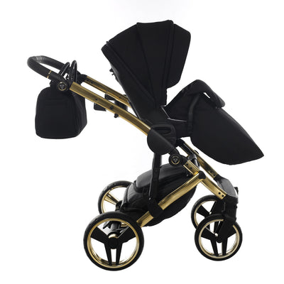 JUNAMA DIAMOND S LINE BLACK GOLD - 4IN1 (INCLUDES CAR SEAT & ISOFIX BASE)