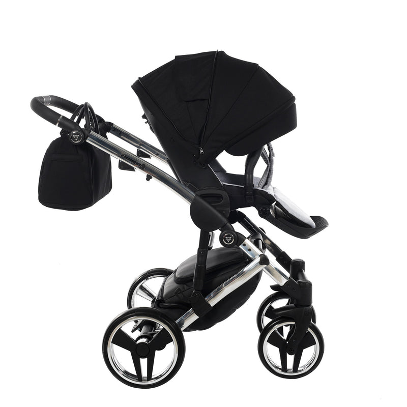 JUNAMA DIAMOND S LINE GREY - 4IN1 (INCLUDES CAR SEAT & ISOFIX BASE)