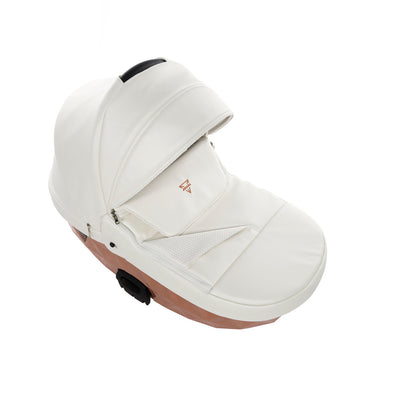 JUNAMA FLUO INDIVIDUAL SATIN WHITE ROSE GOLD - 3IN1 (INCLUDES CAR SEAT)