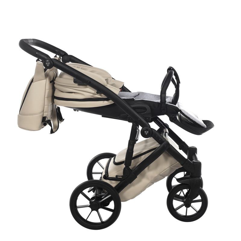 JUNAMA SPACE ECO LATTE - 4IN1 (INCLUDES CAR SEAT & ISOFIX BASE)