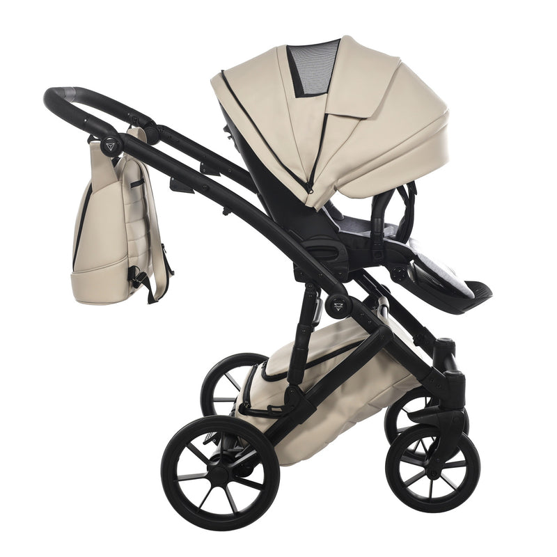 JUNAMA SPACE ECO LATTE - 4IN1 (INCLUDES CAR SEAT & ISOFIX BASE)