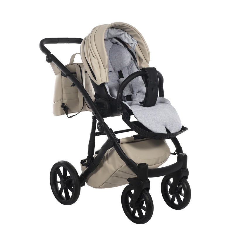 JUNAMA SPACE ECO LATTE - 4IN1 (INCLUDES CAR SEAT & ISOFIX BASE)