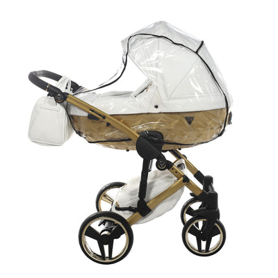 JUNAMA FLUO INDIVIDUAL SATIN WHITE GOLD - 3IN1 (INCLUDES CAR SEAT)