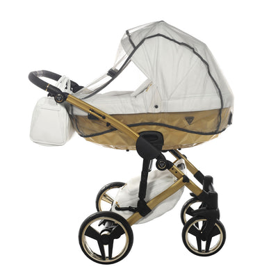 JUNAMA FLUO INDIVIDUAL SATIN WHITE GOLD - 3IN1 (INCLUDES CAR SEAT)