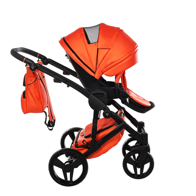 JUNAMA S-CLASS ORANGE - 4IN1 (INCLUDES CAR SEAT & ISOFIX BASE)