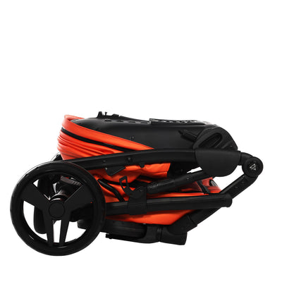 JUNAMA S-CLASS ORANGE - 3IN1 (INCLUDES CAR SEAT)