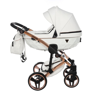 JUNAMA S-CLASS WHITE - 3IN1 (INCLUDES CAR SEAT)