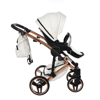 JUNAMA S-CLASS WHITE - 3IN1 (INCLUDES CAR SEAT)