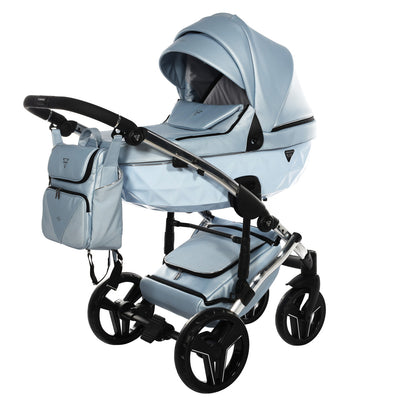 JUNAMA S-CLASS SKY BLUE - 4IN1 (INCLUDES CAR SEAT & ISOFIX BASE)