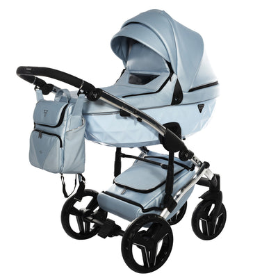 JUNAMA S-CLASS SKY BLUE - 4IN1 (INCLUDES CAR SEAT & ISOFIX BASE)