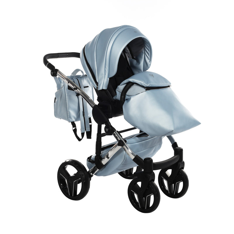 JUNAMA S-CLASS SKY BLUE - 4IN1 (INCLUDES CAR SEAT & ISOFIX BASE)