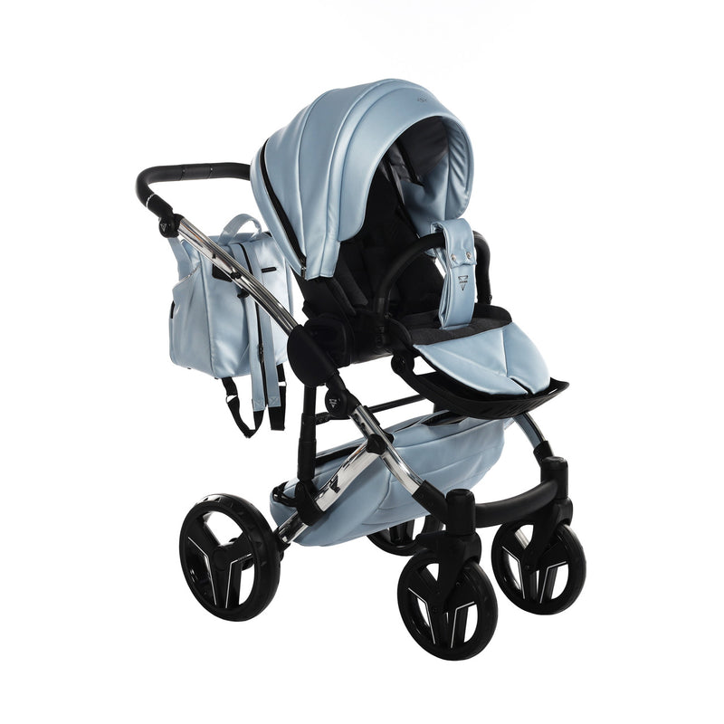 JUNAMA S-CLASS SKY BLUE - 4IN1 (INCLUDES CAR SEAT & ISOFIX BASE)