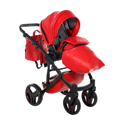 JUNAMA S-CLASS RED - 3IN1 (INCLUDES CAR SEAT)