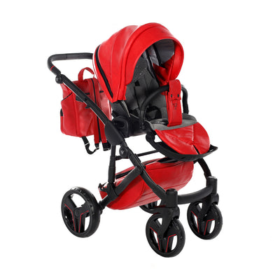 JUNAMA S-CLASS RED - 3IN1 (INCLUDES CAR SEAT)