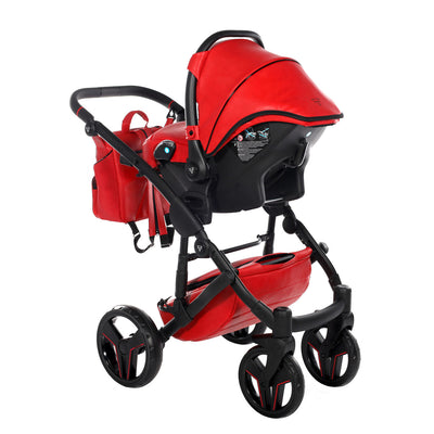 JUNAMA S-CLASS RED - 3IN1 (INCLUDES CAR SEAT)