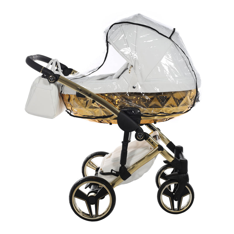 JUNAMA FLUO INDIVIDUAL MIRROR WHITE GOLD - 3IN1 (INCLUDES CAR SEAT)