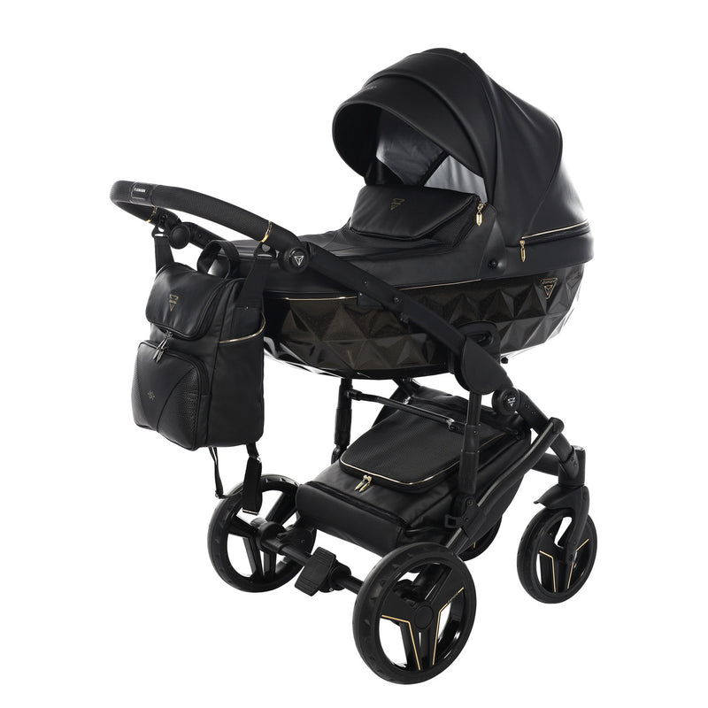 JUNAMA S-CLASS BLACK - 3IN1 (INCLUDES CAR SEAT)