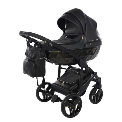 JUNAMA S-CLASS BLACK - 3IN1 (INCLUDES CAR SEAT)