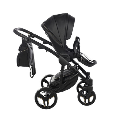 JUNAMA S-CLASS BLACK - 4IN1 (INCLUDES CAR SEAT & ISOFIX BASE)